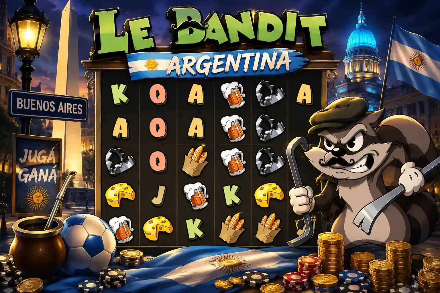El juego Le Bandit en Argentina