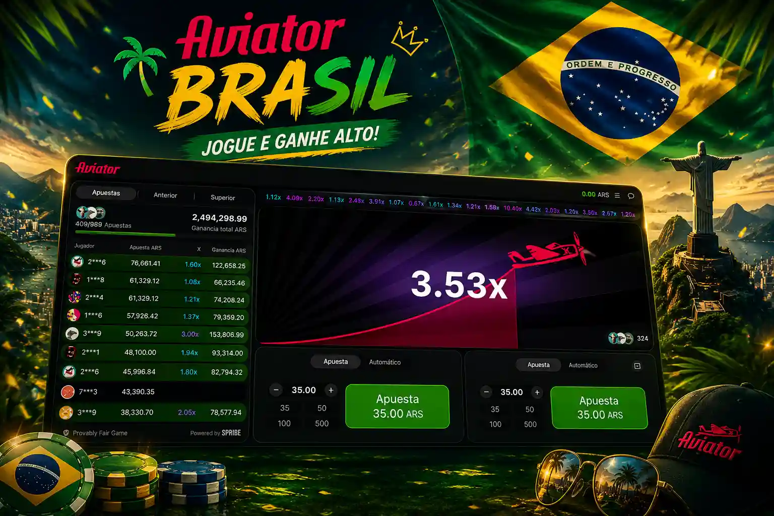 Jogo Aviator no Brasil