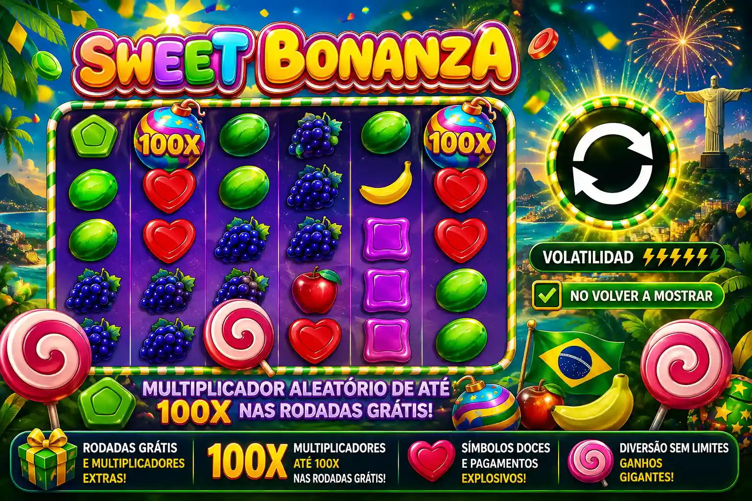 Sweet Bonanza no Brasil