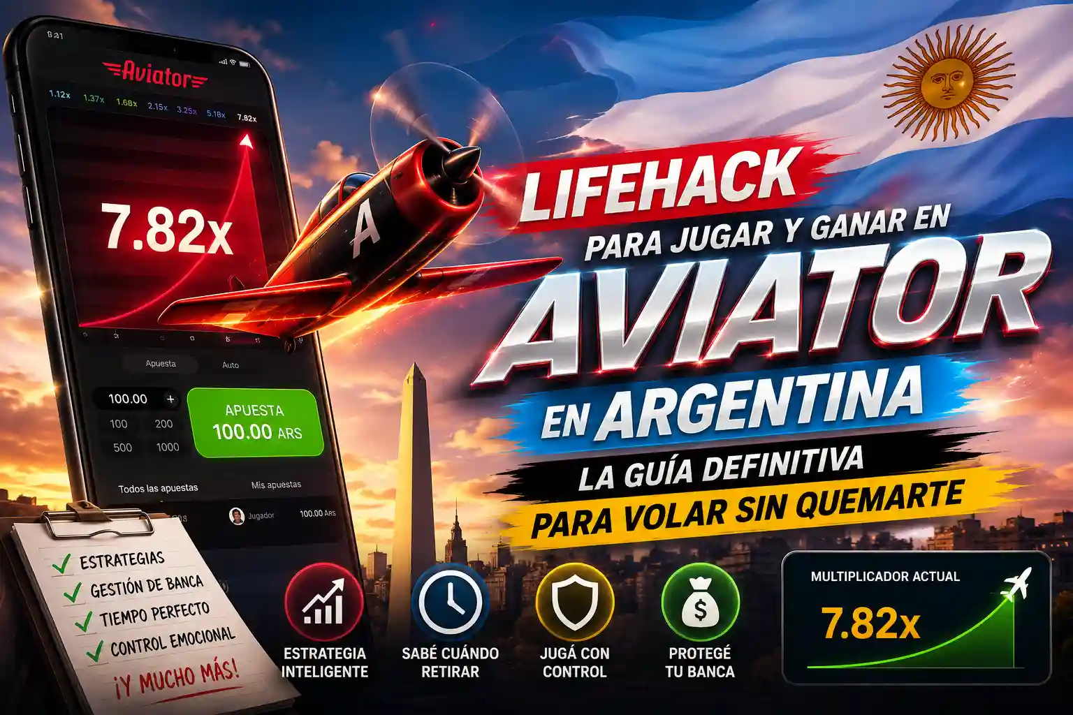 Lifehack Aviator en Argentina