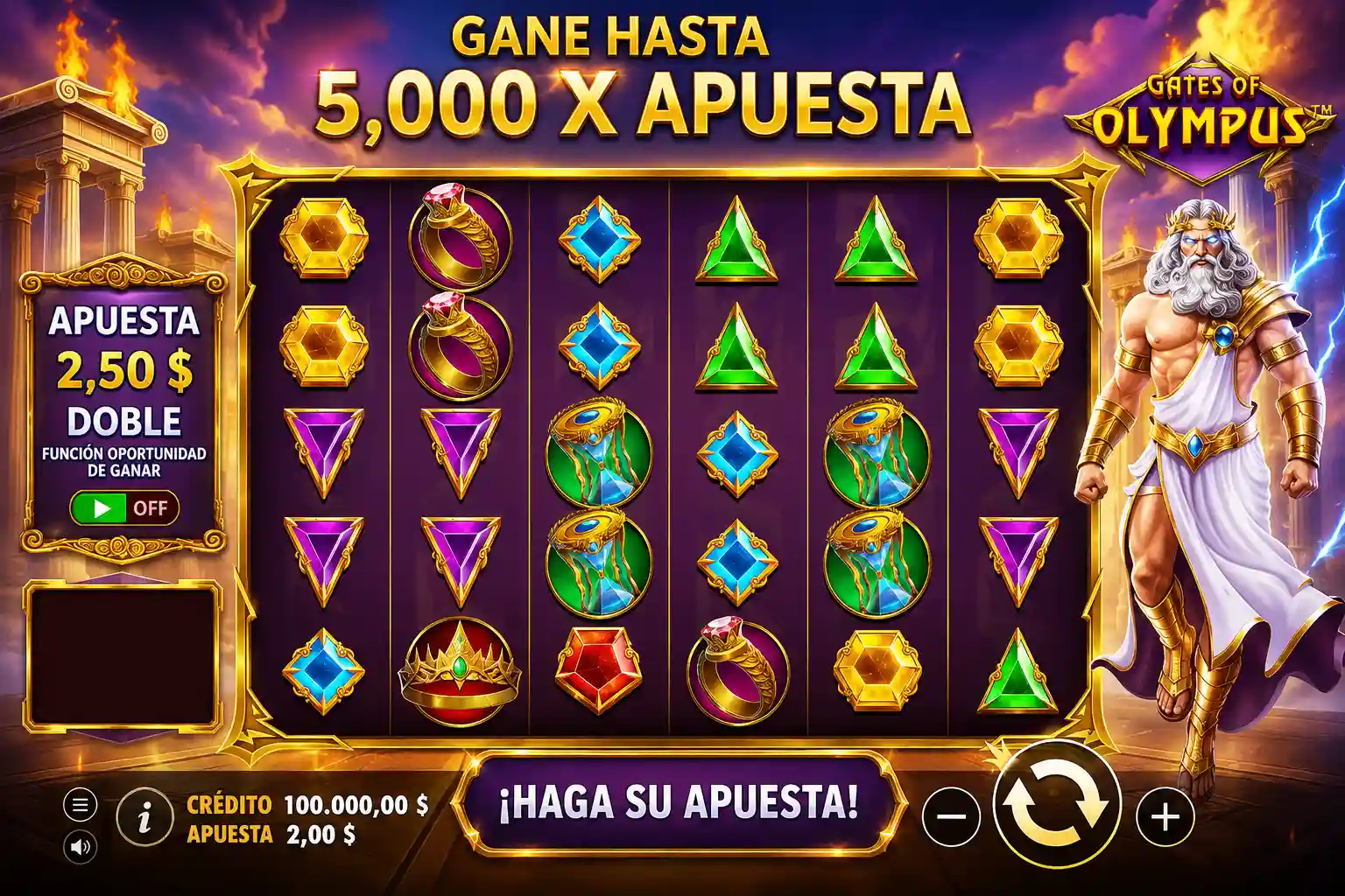 Gates of Olympus game Argentina