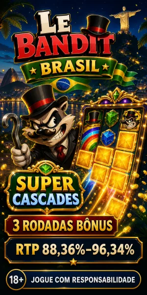 Le Bandit no Brasil: slot 6×5 com Golden Squares e x10.000
