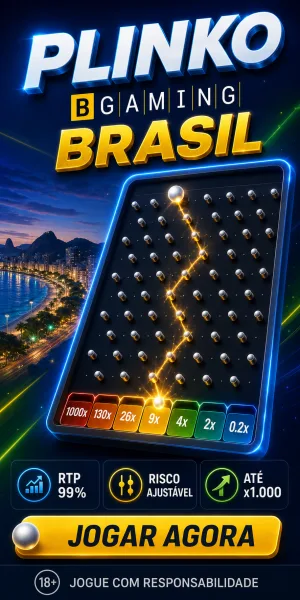 Plinko da BGaming: RTP 99%, riscos e x1.000 no Brasil